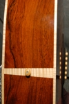 Clark Fork - Brazilian Rosewood-Curly Maple Binding-Butt Wedge