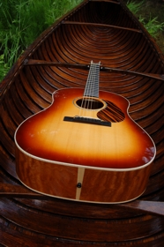 The Quilted Mahogany Wise - Butt Wedge in Canoe View